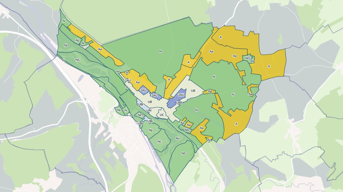 Aperçu cartographique de Châtel-sur-Moselle, centré sur la commune