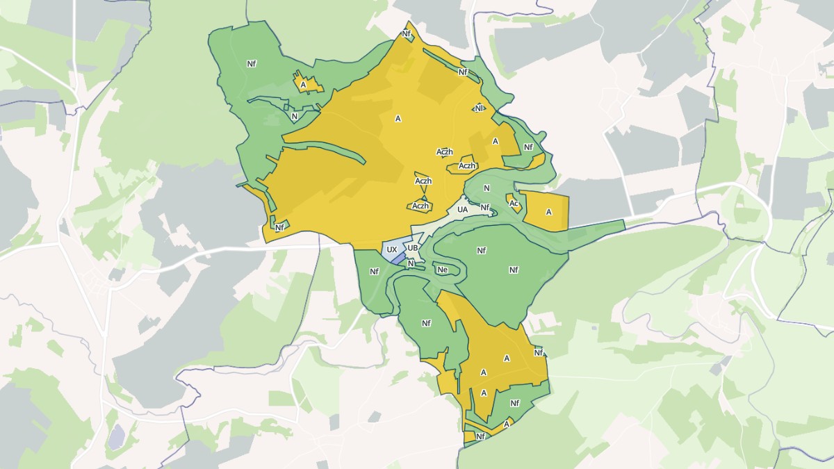 Aperçu cartographique de Châtillon-sur-Saône, centré sur la commune