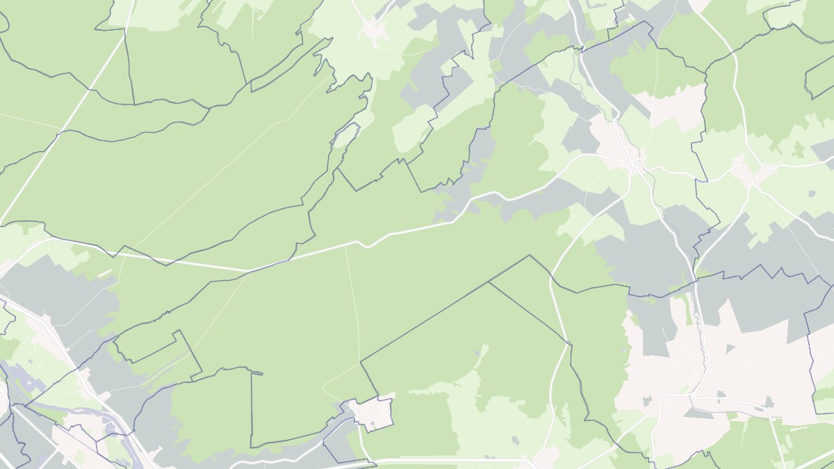 Aperçu cartographique de Damas-aux-Bois, centré sur la commune