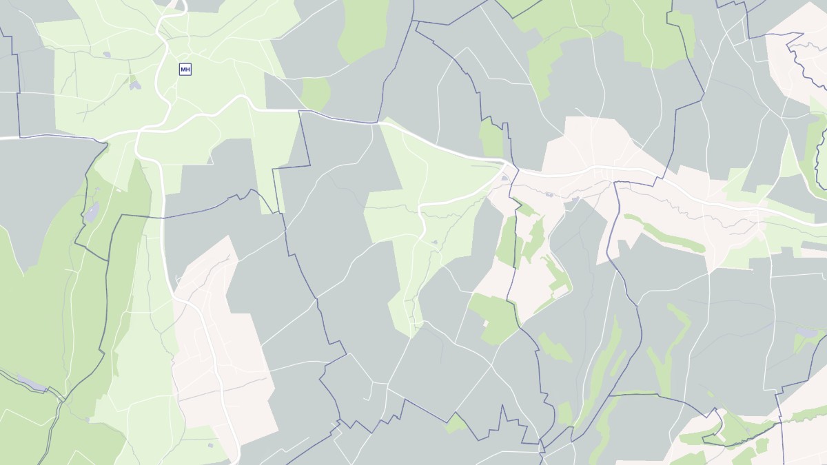 Aperçu cartographique de Dommartin-lès-Vallois, centré sur la commune