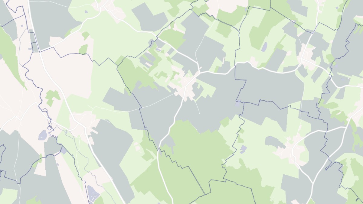 Aperçu cartographique de Doncières, centré sur la commune