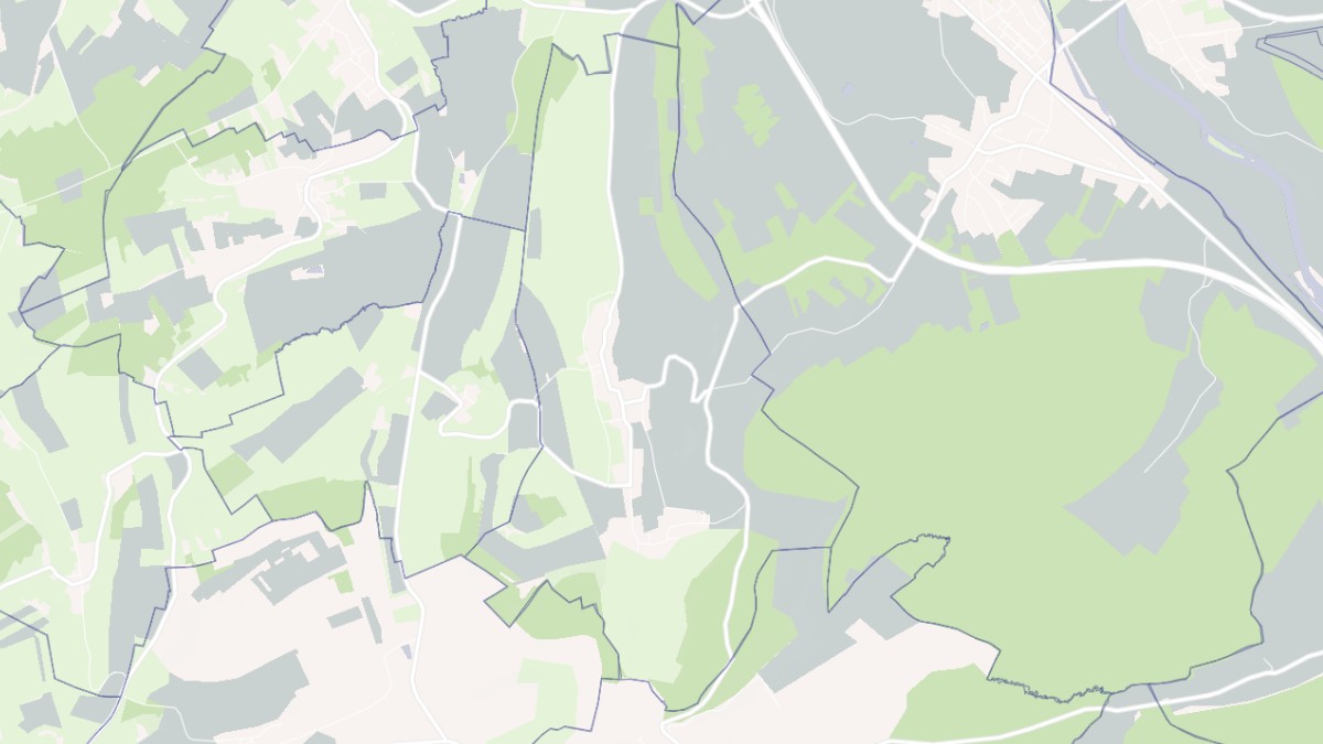 Aperçu cartographique de Évaux-et-Ménil, centré sur la commune