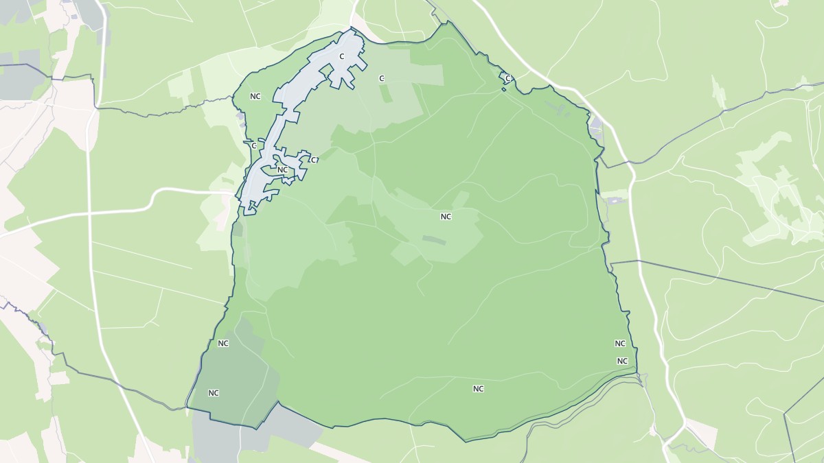 Aperçu cartographique de Fremifontaine, centré sur la commune