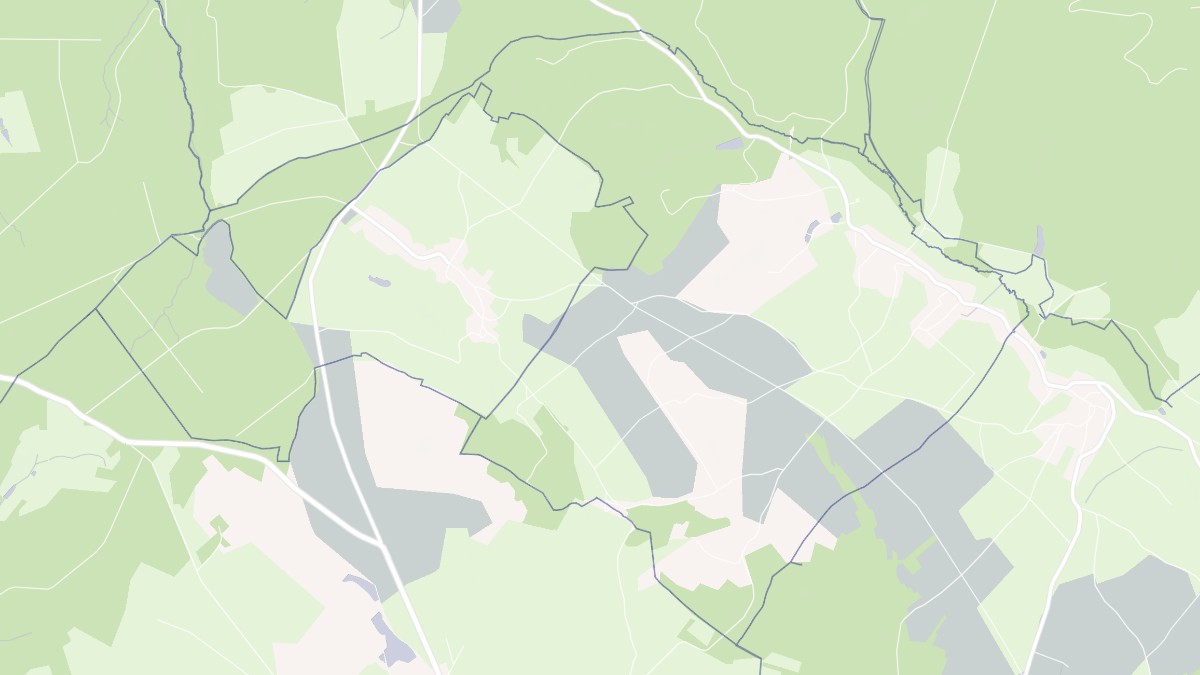 Aperçu cartographique de La Haye, centré sur la commune