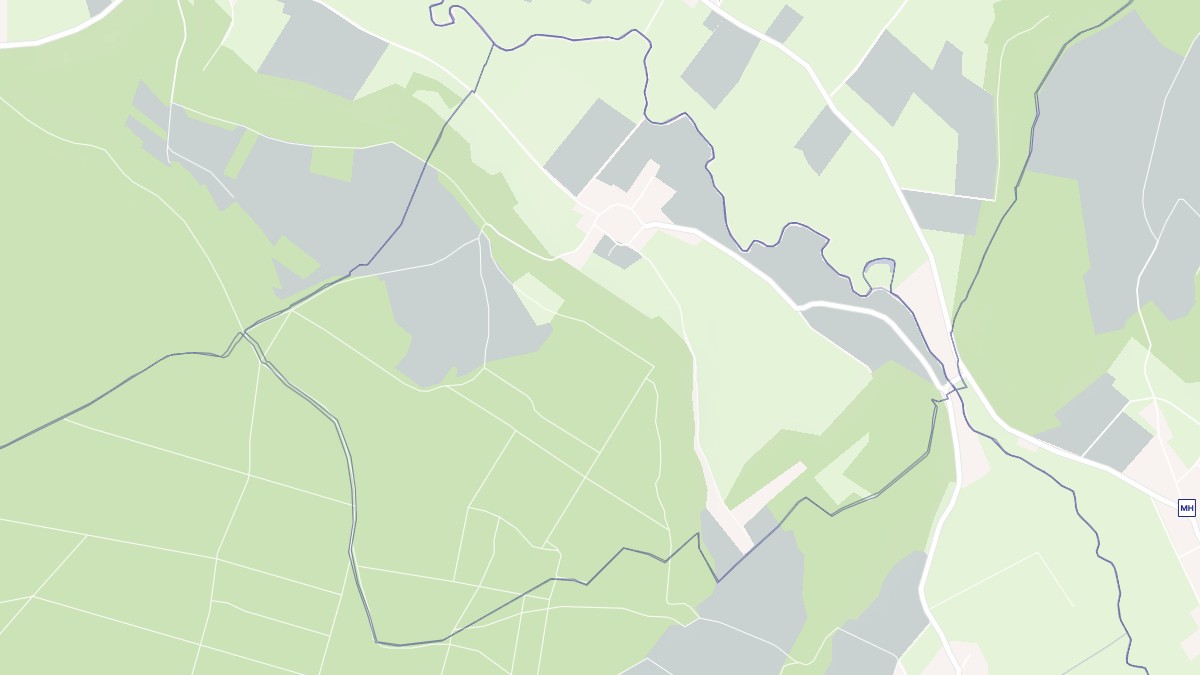 Aperçu cartographique de Houéville, centré sur la commune