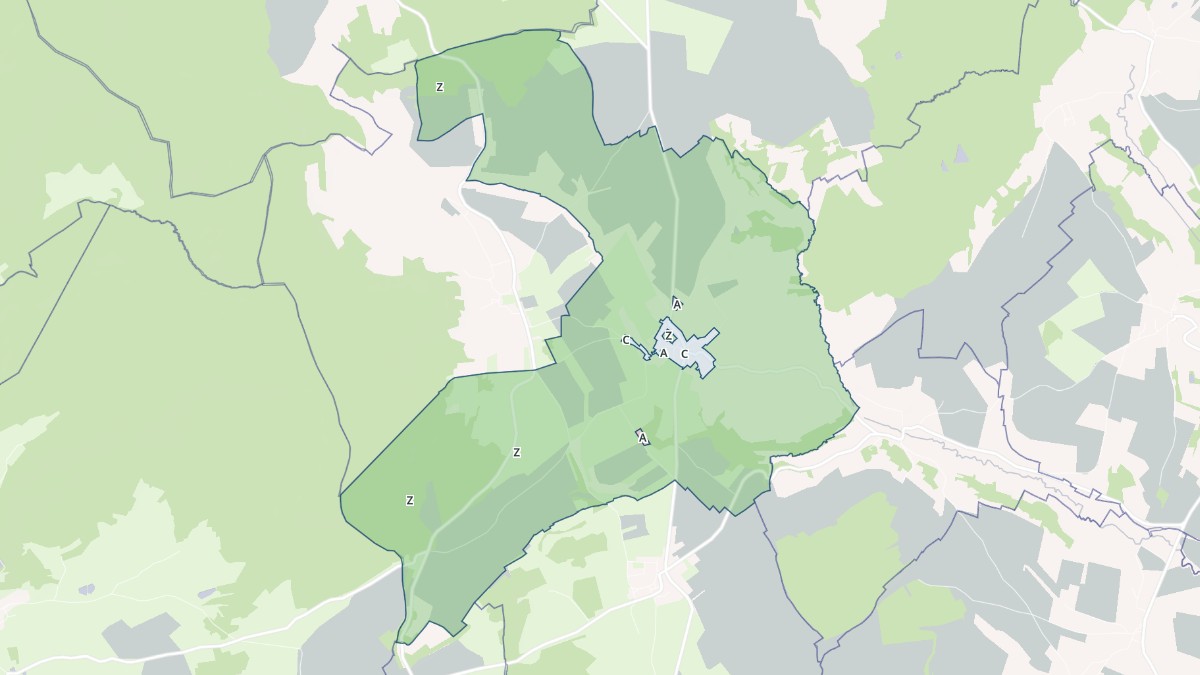Aperçu cartographique de Isches, centré sur la commune