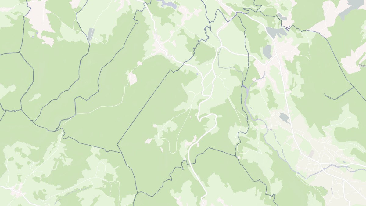 Aperçu cartographique de Jussarupt, centré sur la commune