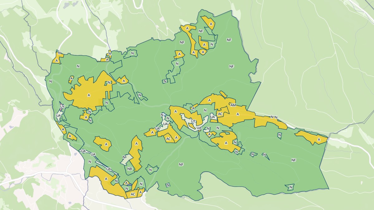 Aperçu cartographique de Liézey, centré sur la commune