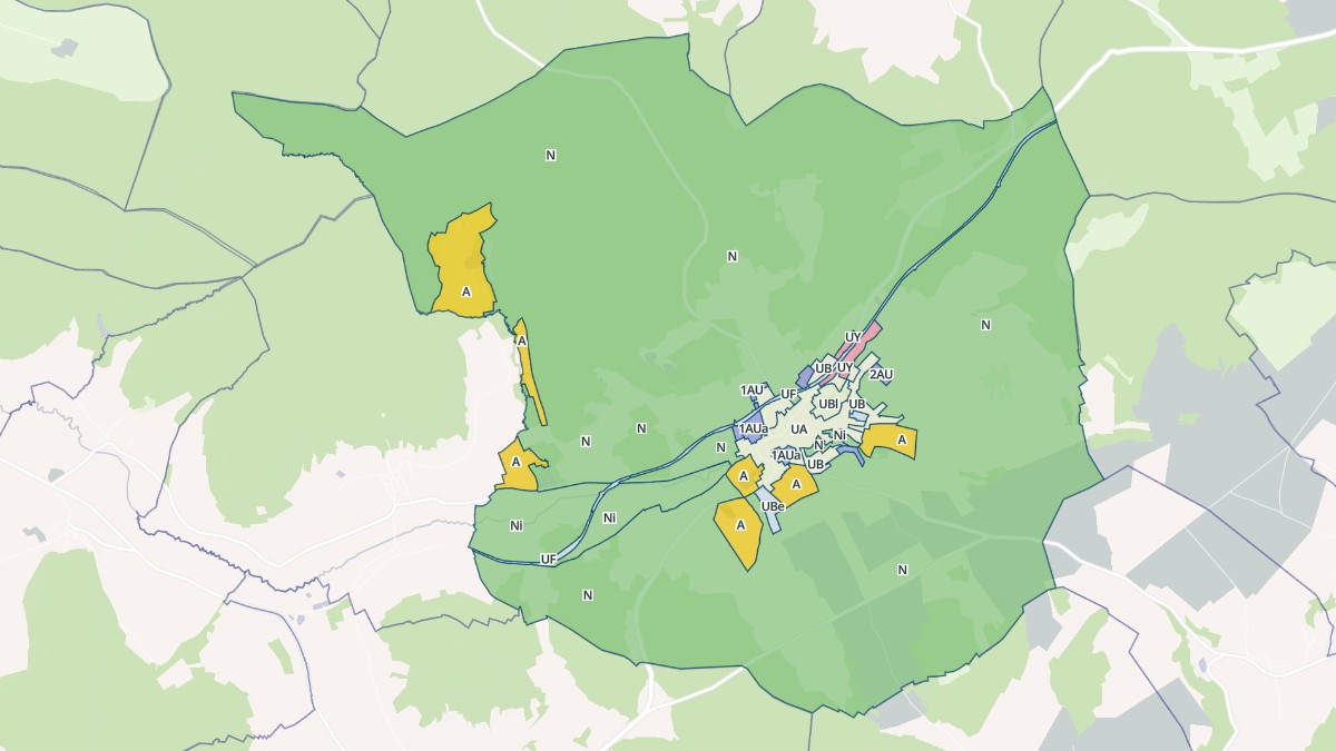 Aperçu cartographique de Martigny-les-Bains, centré sur la commune