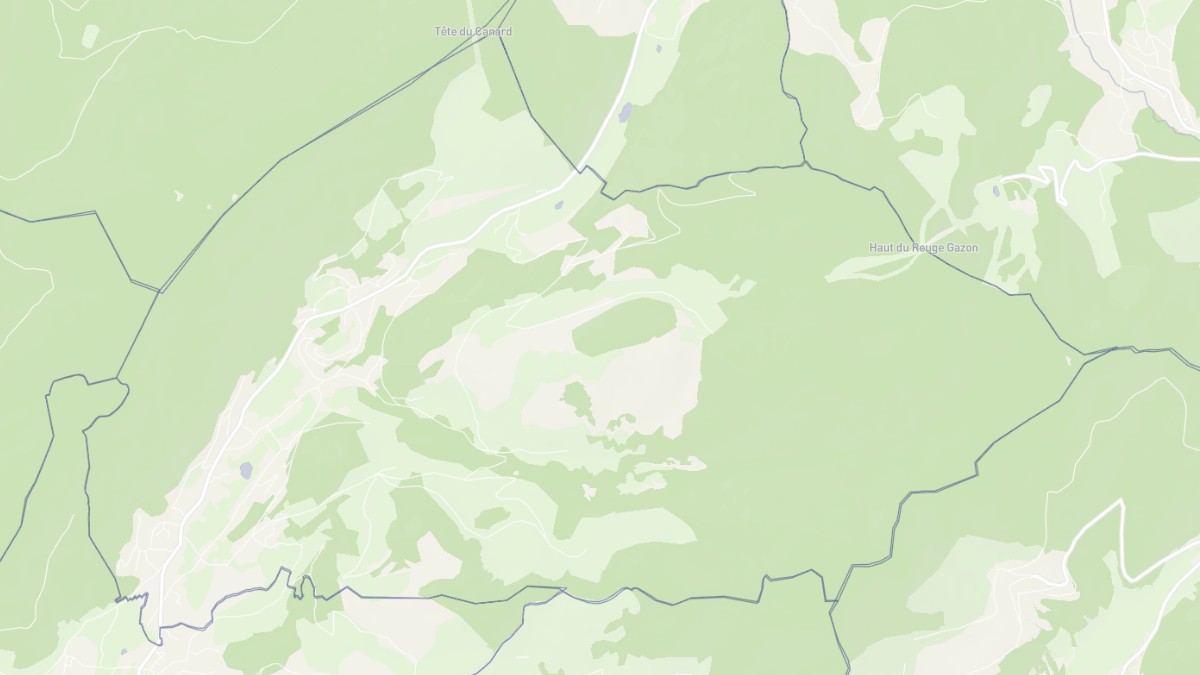 Aperçu cartographique de Le Ménil, centré sur la commune