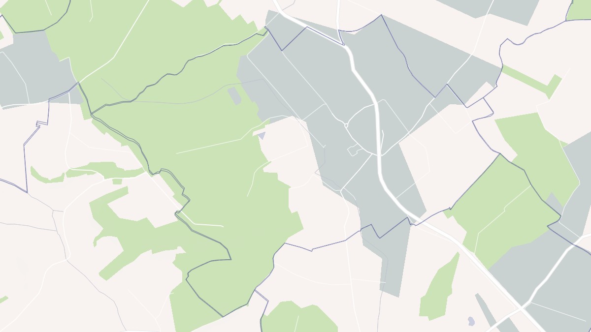 Aperçu cartographique de Morville, centré sur la commune