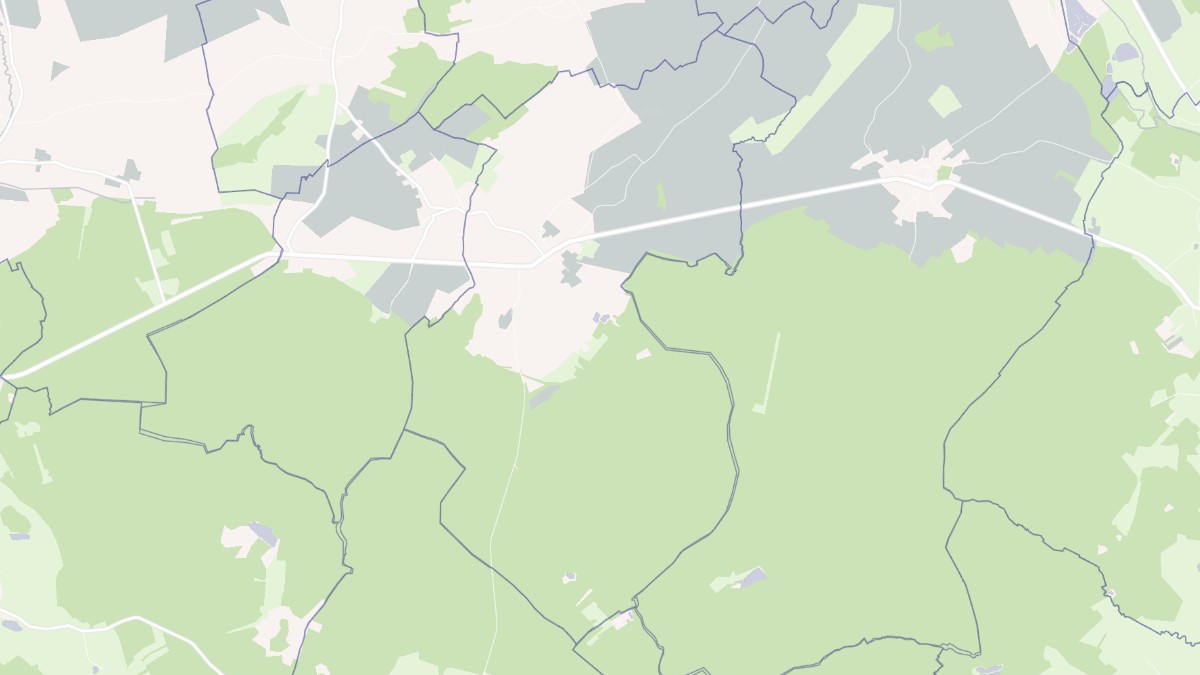 Aperçu cartographique de Moyemont, centré sur la commune