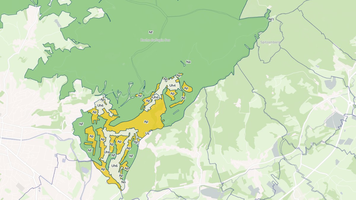 Aperçu cartographique de Nayemont-les-Fosses, centré sur la commune