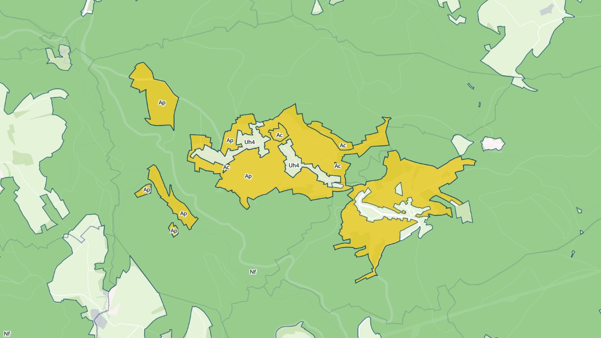 Aperçu cartographique de Le Puid, centré sur la commune