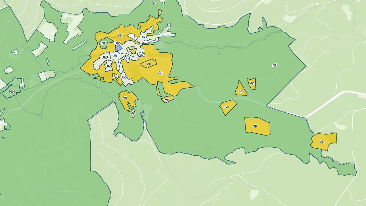 Aperçu cartographique de Raon-sur-Plaine, centré sur la commune