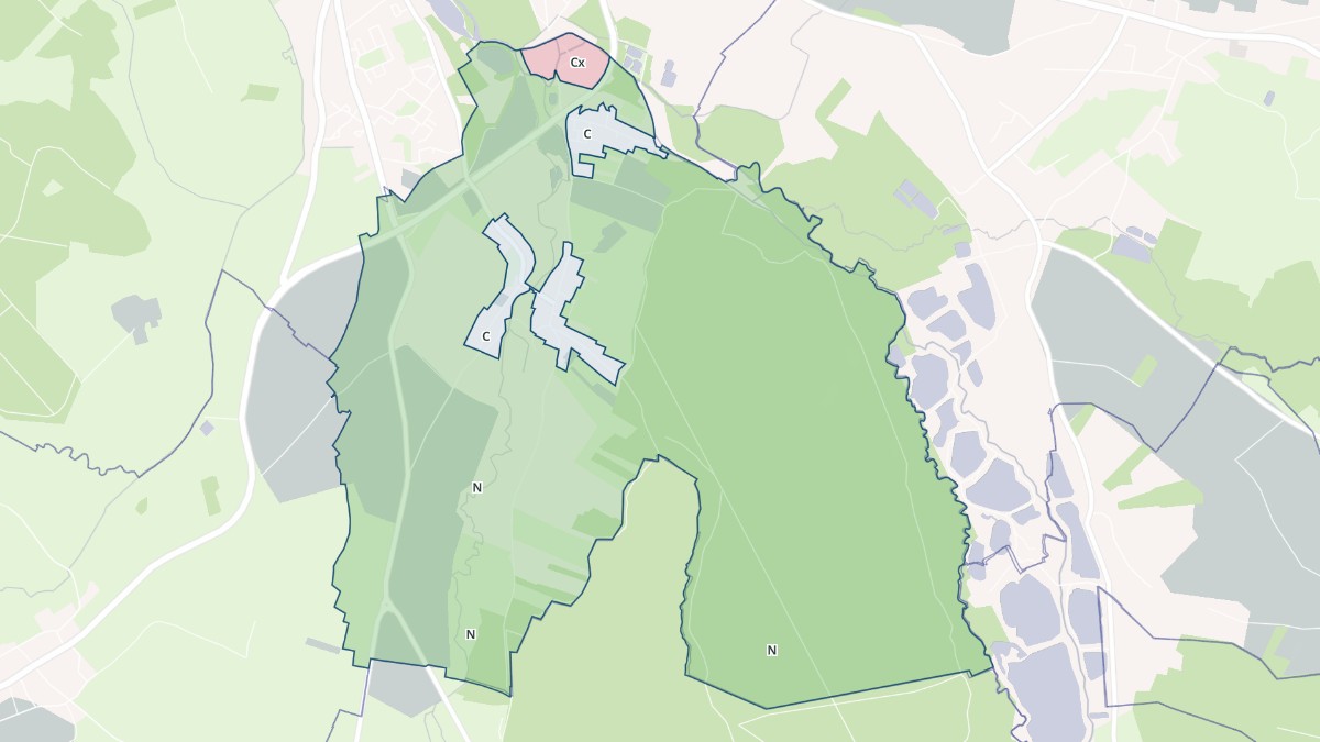 Aperçu cartographique de Saint-Gorgon, centré sur la commune