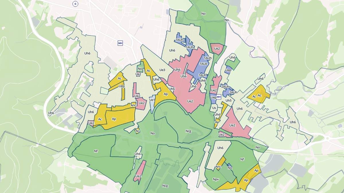 Aperçu cartographique de Sainte-Marguerite, centré sur la commune