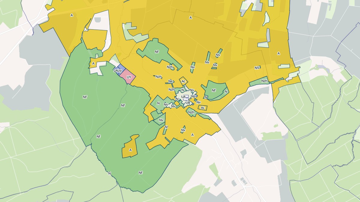 Aperçu cartographique de Saint-Menge, centré sur la commune
