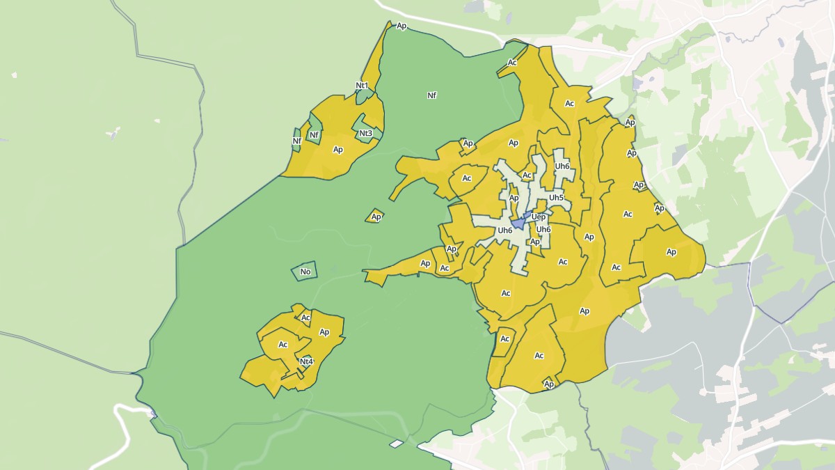 Aperçu cartographique de Saint-Remy, centré sur la commune