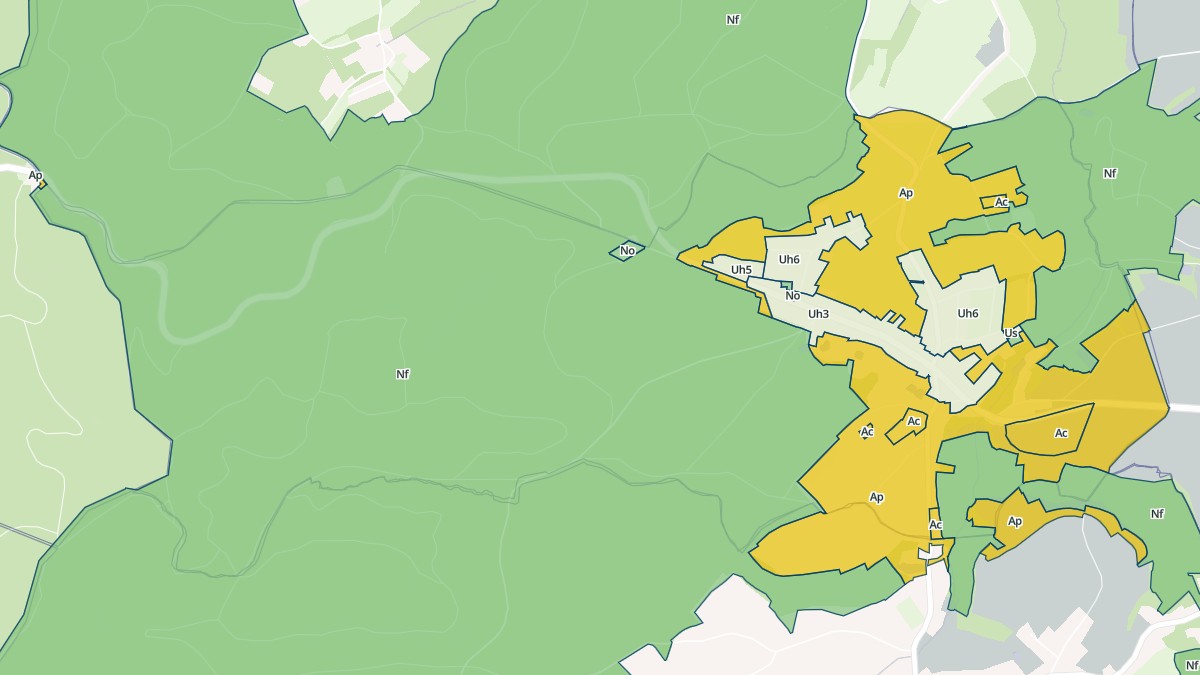 Aperçu cartographique de La Salle, centré sur la commune