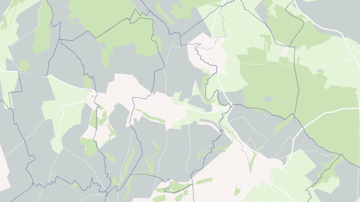 Aperçu cartographique de Les Vallois, centré sur la commune