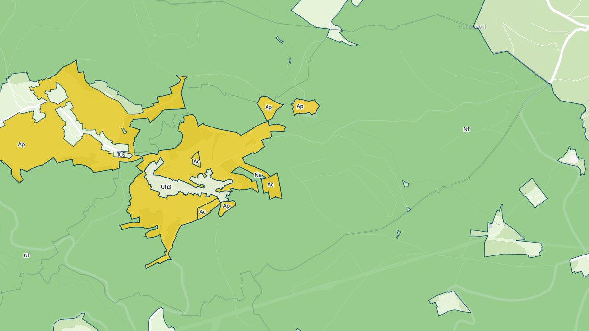 Aperçu cartographique de Le Vermont, centré sur la commune