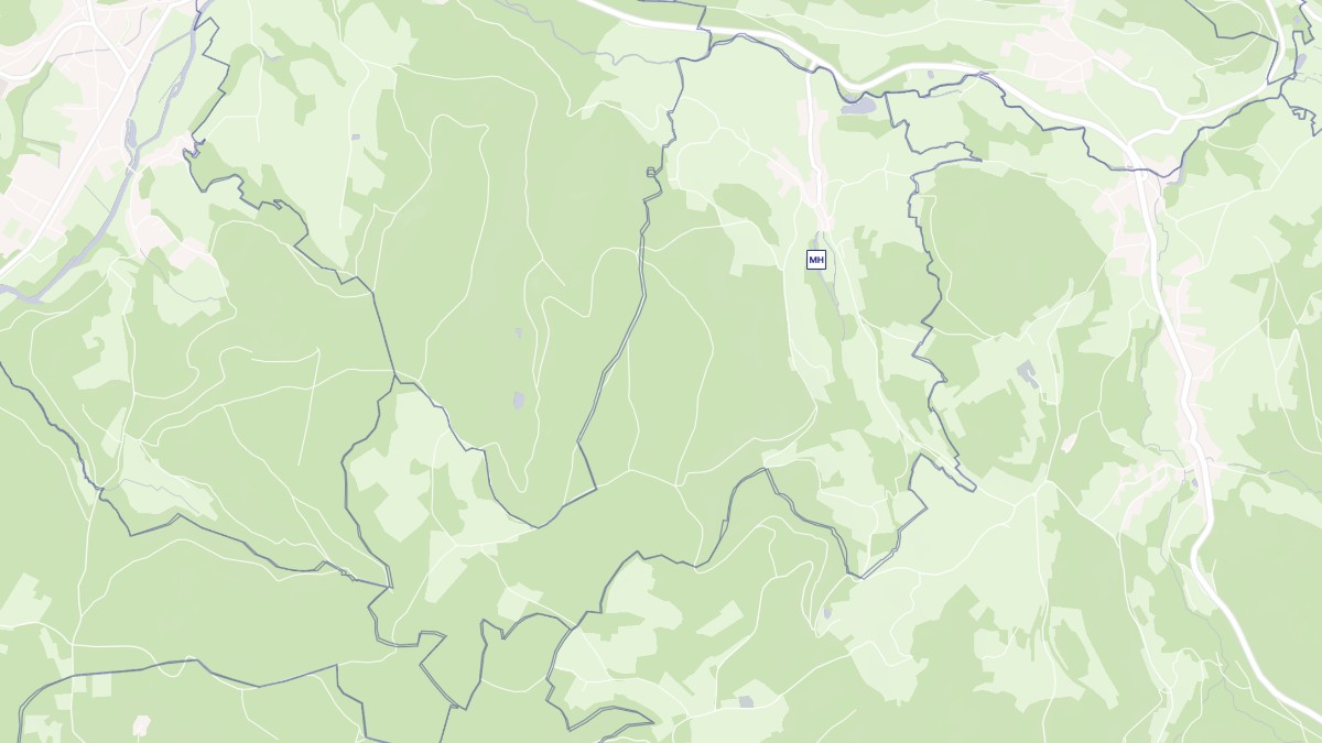 Aperçu cartographique de Xamontarupt, centré sur la commune