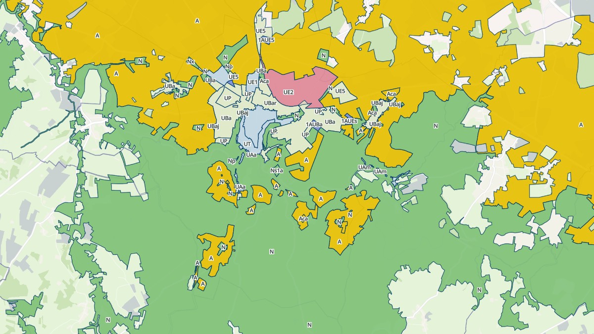 Aperçu cartographique de Avallon, centré sur la commune