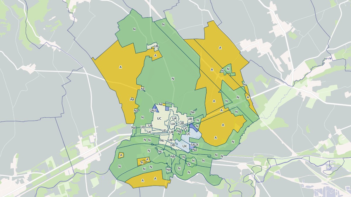 Aperçu cartographique de Brienon-sur-Armançon, centré sur la commune