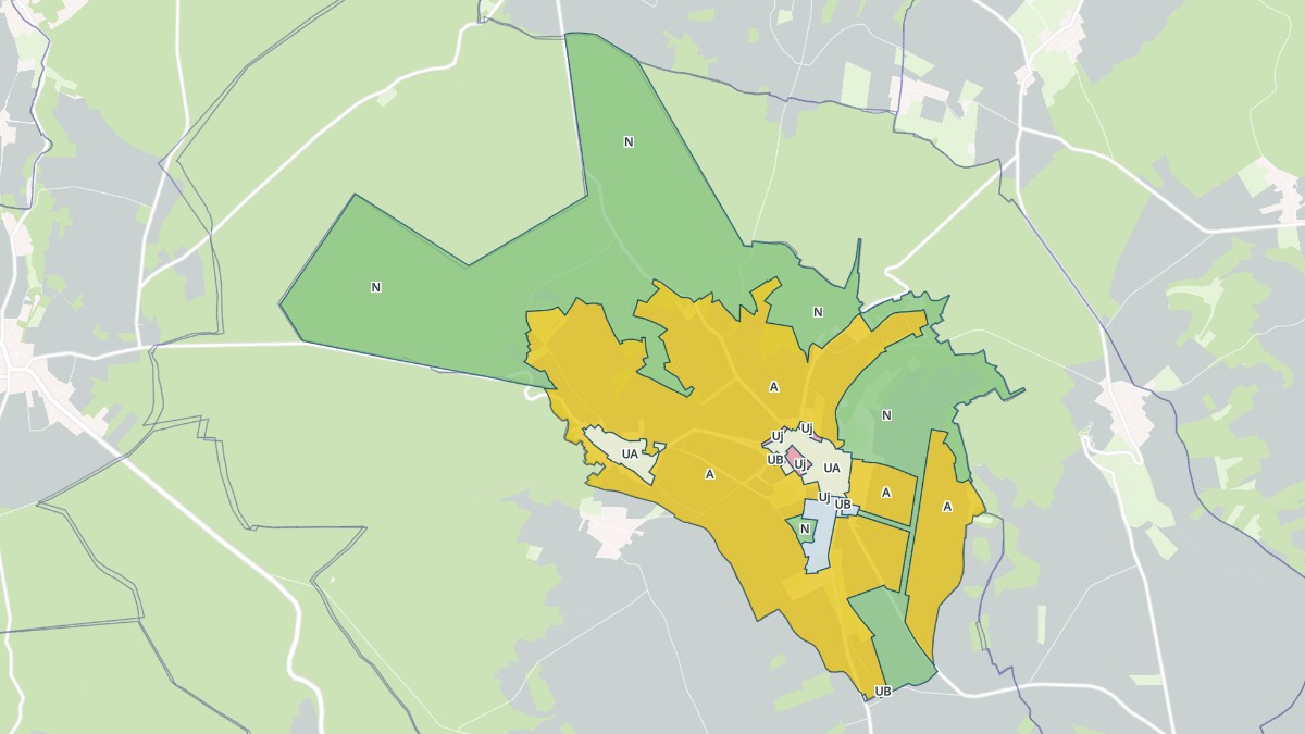 Aperçu cartographique de Chailley, centré sur la commune