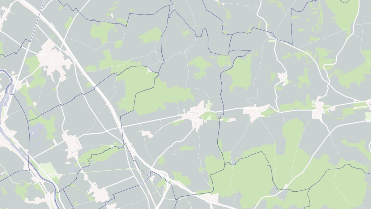 Aperçu cartographique de La Chapelle-sur-Oreuse, centré sur la commune