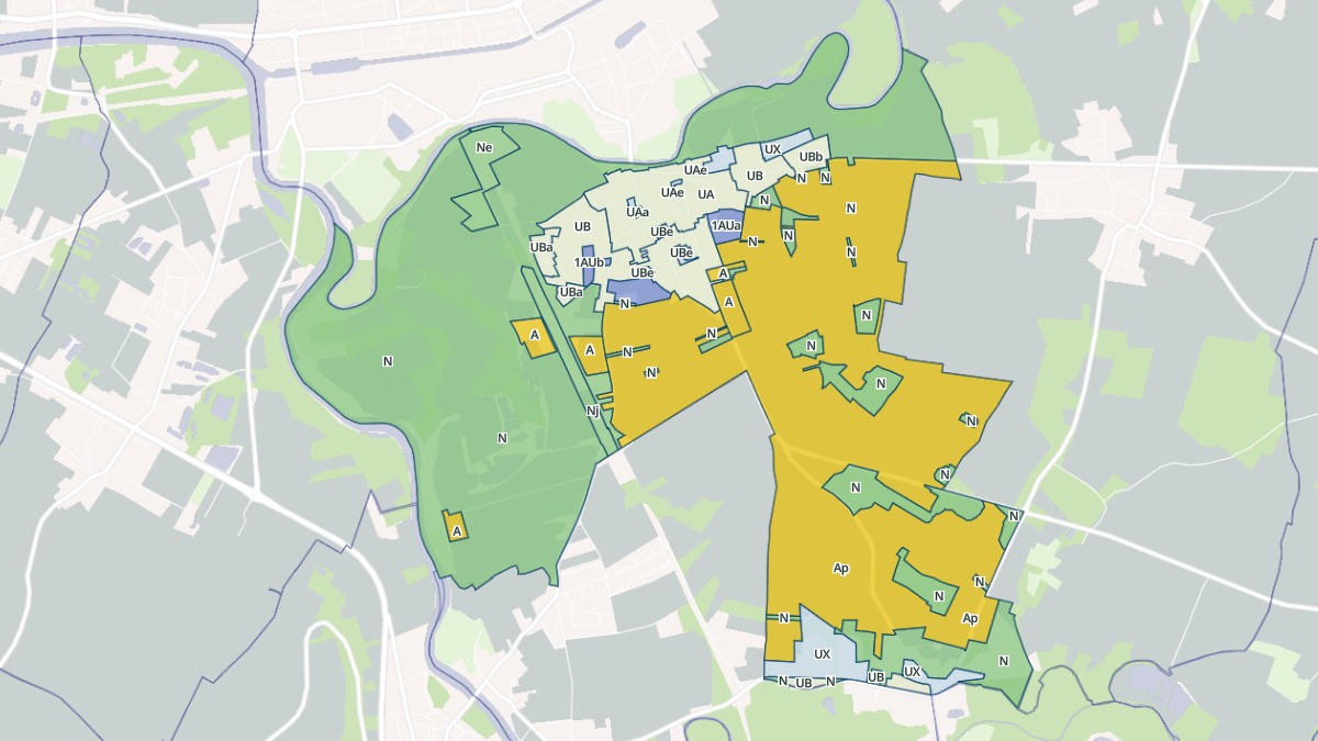 Aperçu cartographique de Cheny, centré sur la commune