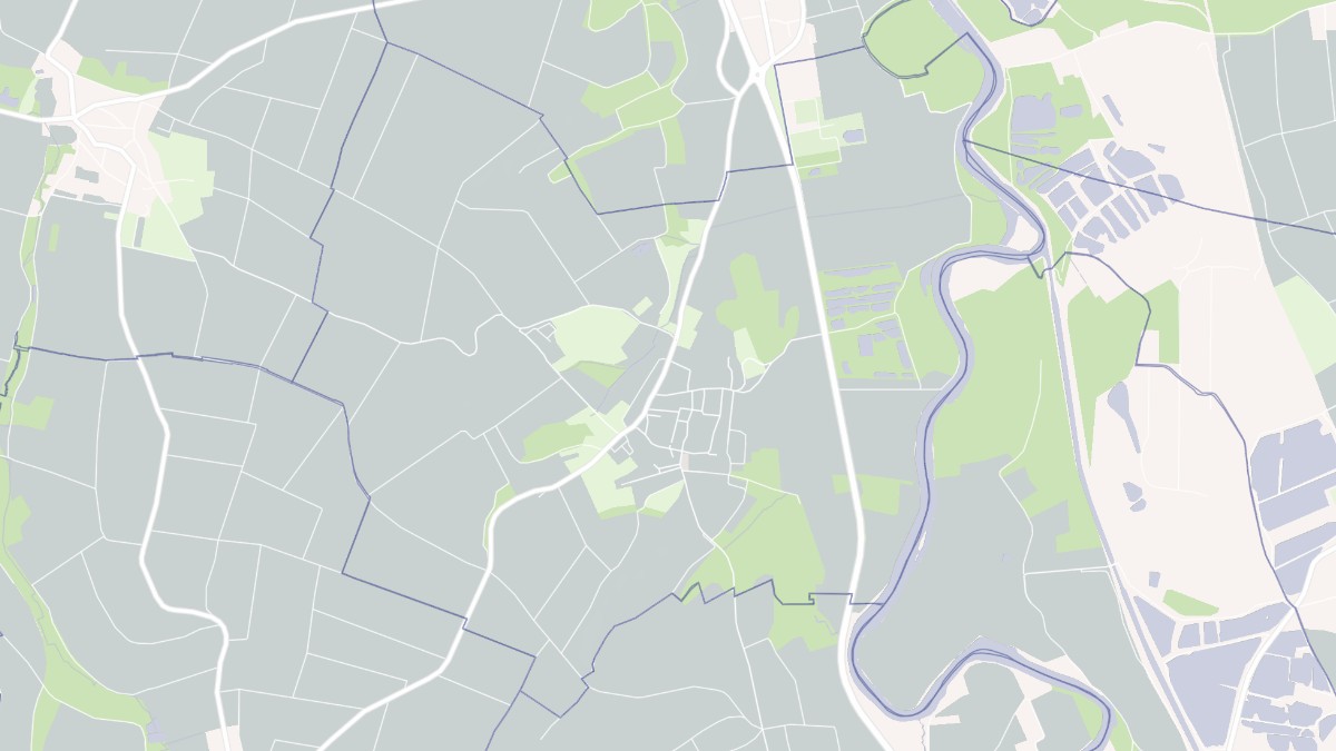 Aperçu cartographique de Chichery, centré sur la commune