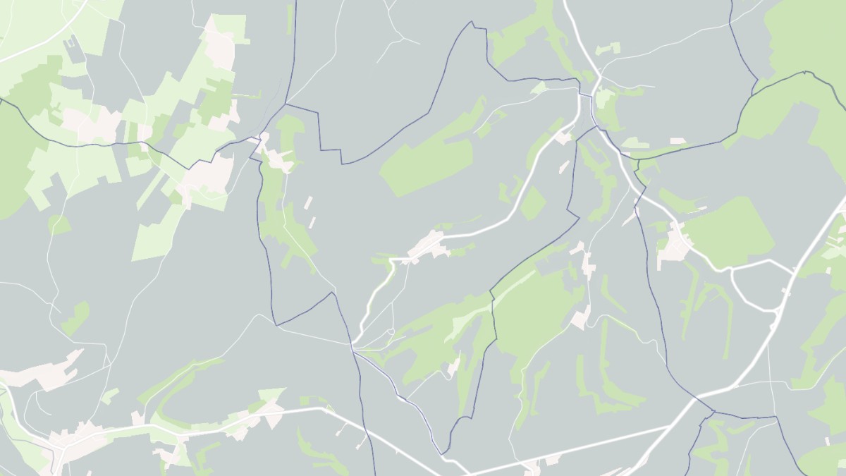 Aperçu cartographique de Coulangeron, centré sur la commune