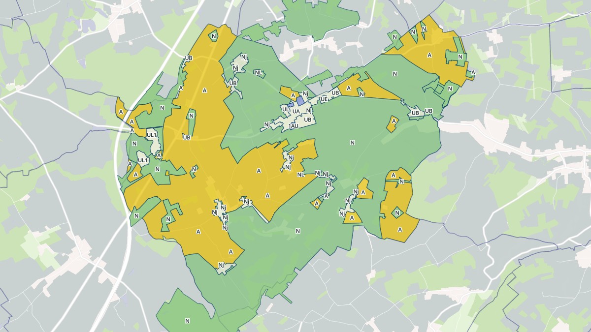 Aperçu cartographique de Égriselles-le-Bocage, centré sur la commune