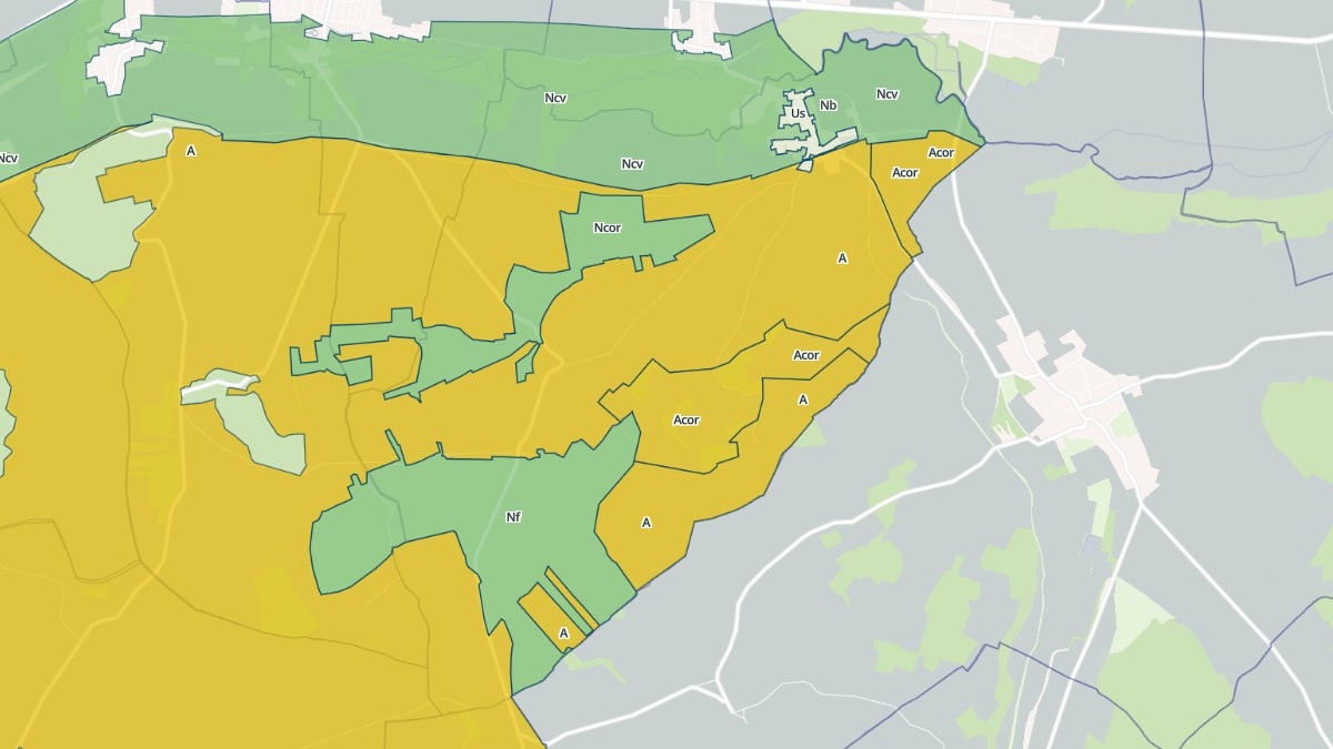 Aperçu cartographique de Flacy, centré sur la commune