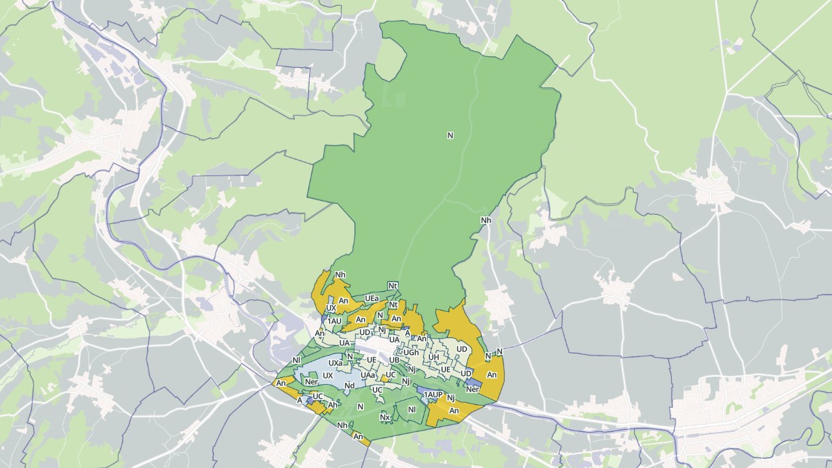 Aperçu cartographique de Joigny, centré sur la commune