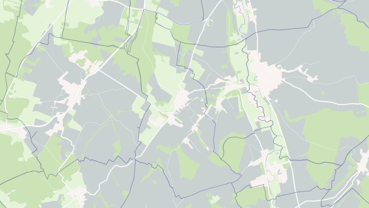 Aperçu cartographique de Lignorelles, centré sur la commune