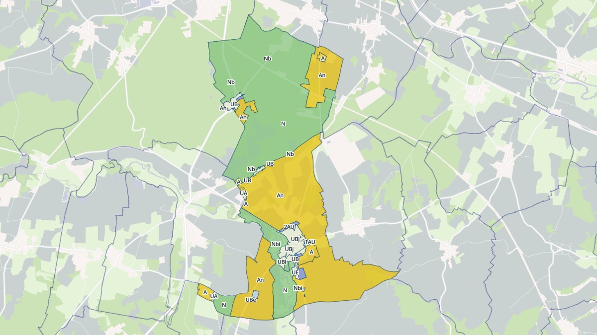 Aperçu cartographique de Ligny-le-Châtel, centré sur la commune