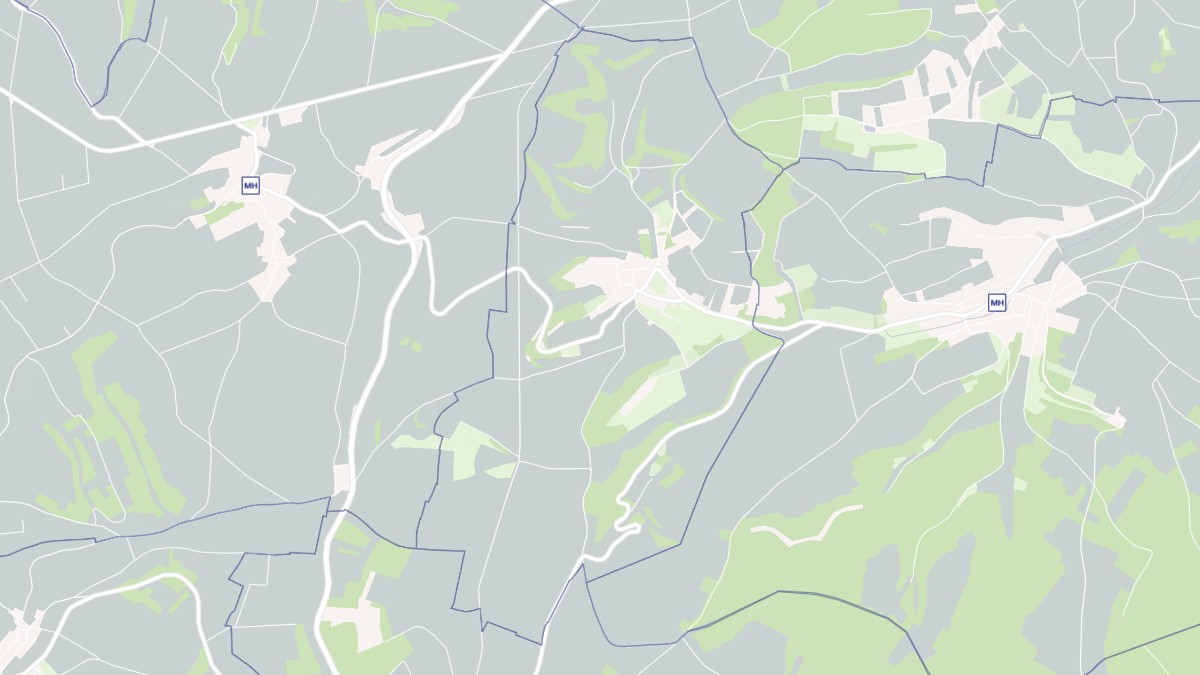 Aperçu cartographique de Mouffy, centré sur la commune