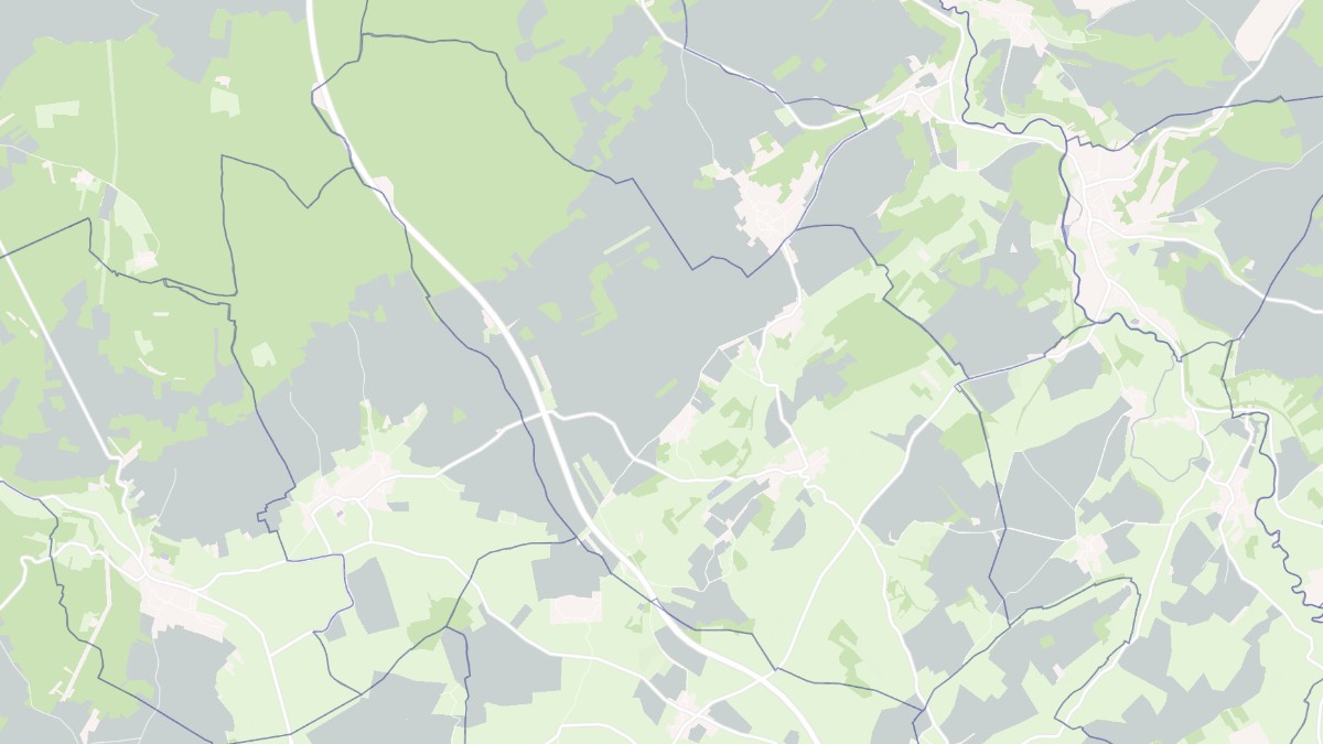 Aperçu cartographique de Sainte-Colombe, centré sur la commune