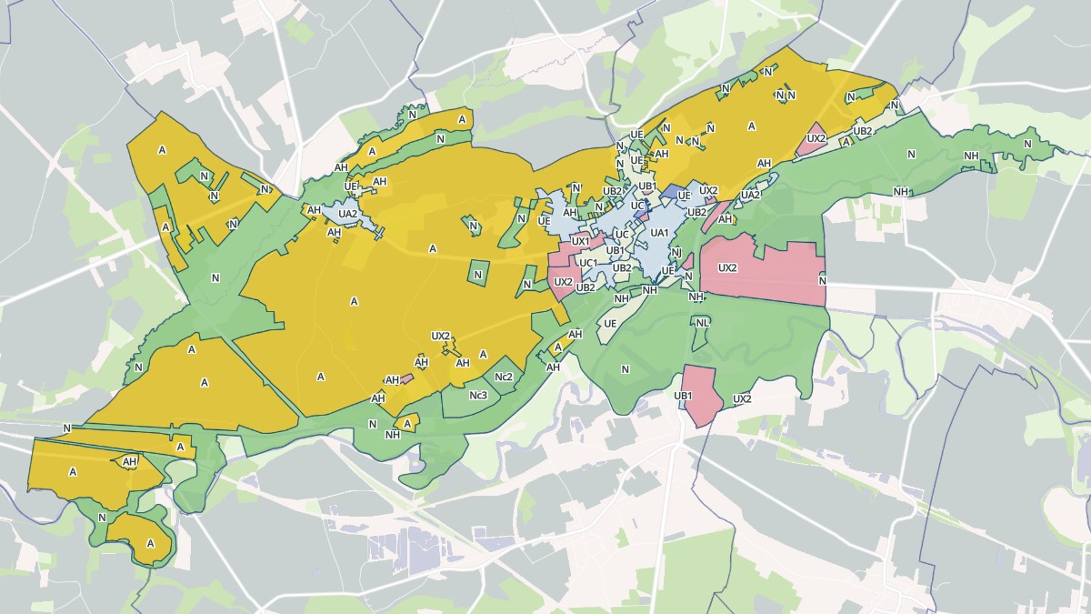 Aperçu cartographique de Saint-Florentin, centré sur la commune