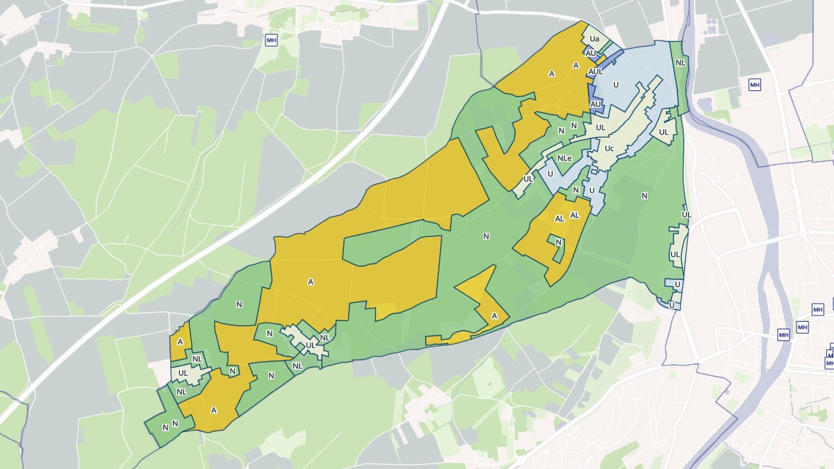 Aperçu cartographique de Saint-Martin-du-Tertre, centré sur la commune