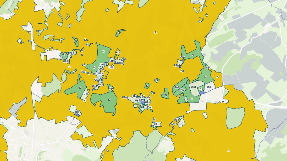 Aperçu cartographique de Sauvigny-le-Bois, centré sur la commune