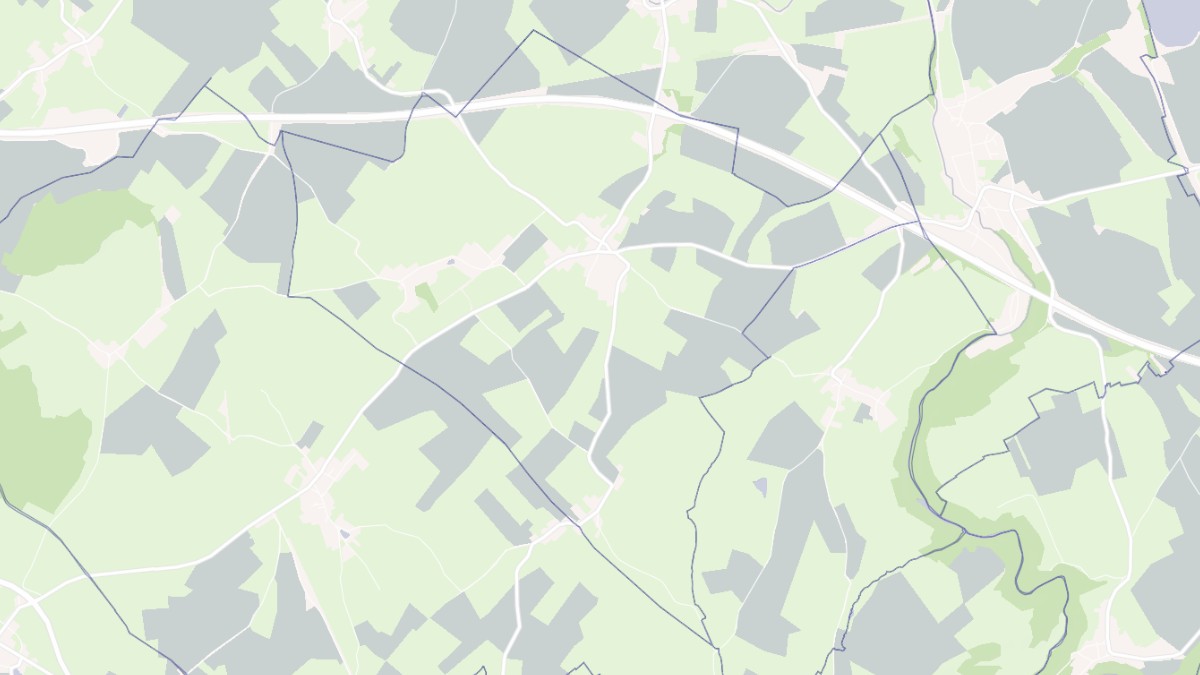 Aperçu cartographique de Savigny-en-Terre-Plaine, centré sur la commune