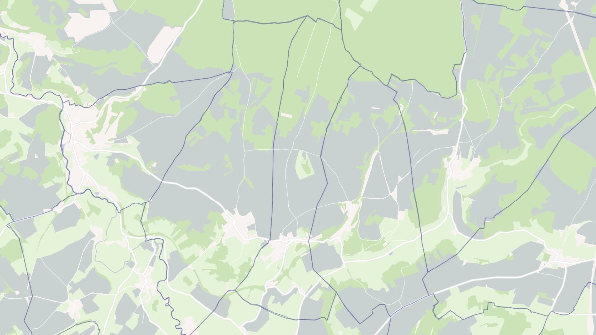 Aperçu cartographique de Thizy, centré sur la commune