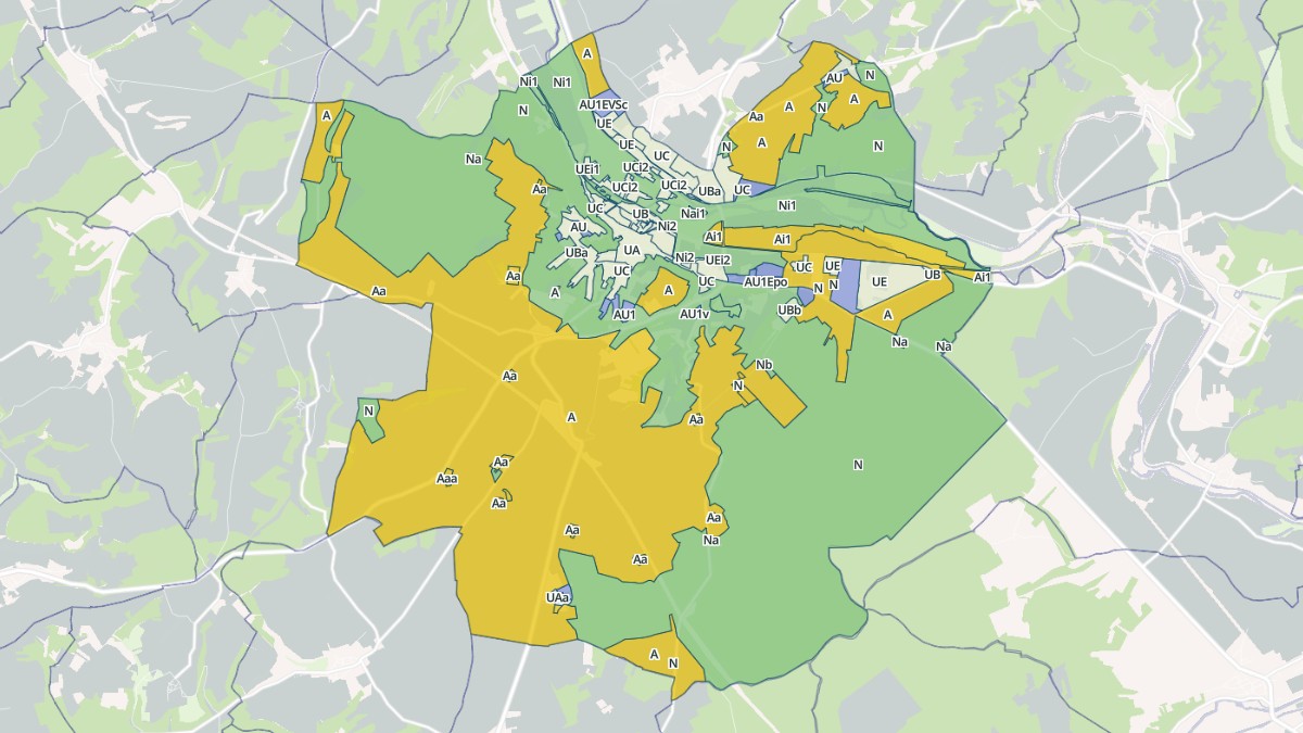 Aperçu cartographique de Tonnerre, centré sur la commune