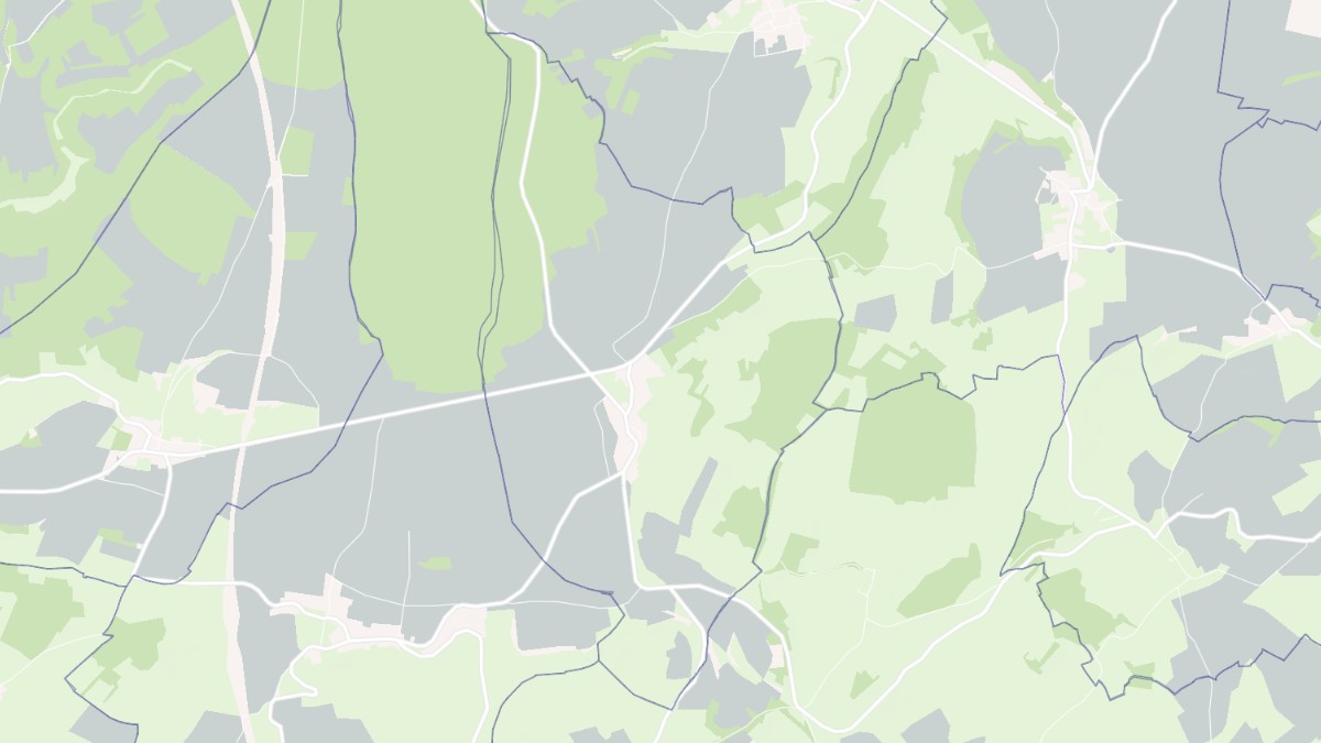 Aperçu cartographique de Vassy-sous-Pisy, centré sur la commune