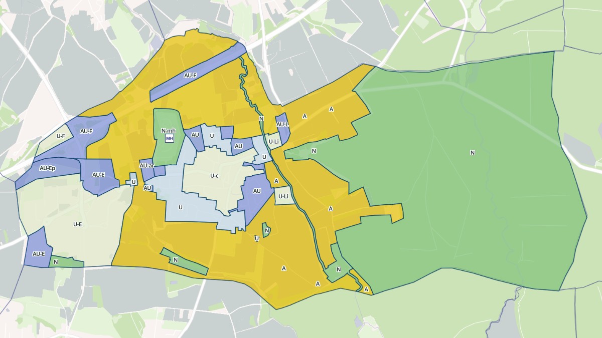 Aperçu cartographique de Bessoncourt, centré sur la commune