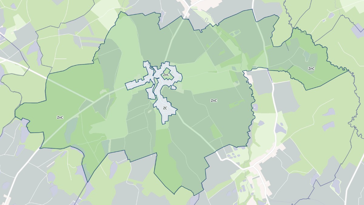 Aperçu cartographique de Chavannes-les-Grands, centré sur la commune